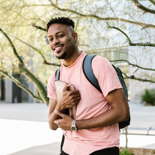 black female student